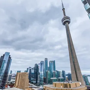 Apartamento Chol Furnished Heart Of Downtown Toronto, 2 Beds, Free Parking, Cn Tower View